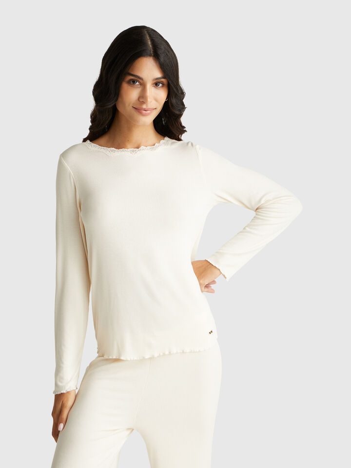 PYJAMA(SWEATER+TROUS Femme image number 3